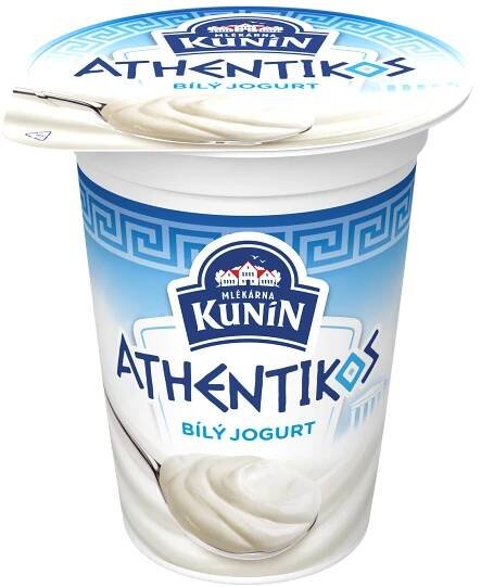 Mlékárna Kunín Athentikos jogurt bílý