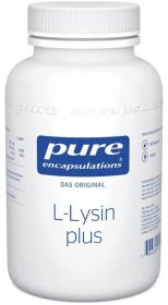 Doplněk stravy Pure Encapsulations L-Lysin plus, 90 kapslí