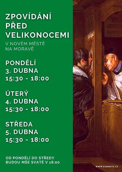 Svátost smíření před velikonočními svátky
