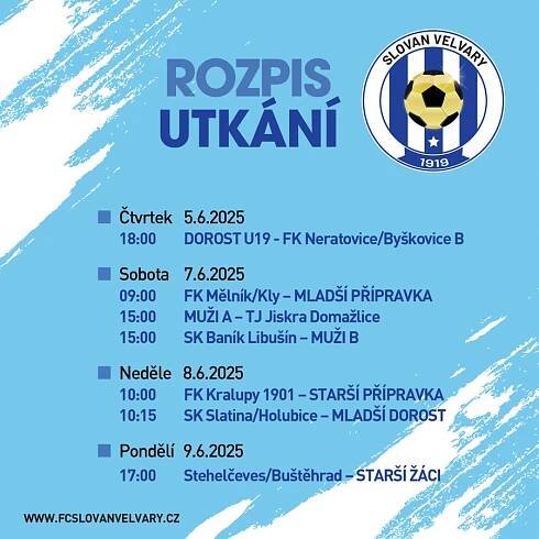 FC Slovan Velvary - Hraje se nejen o víkendu