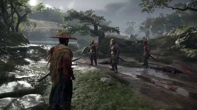 PlayStation 5; screenshot: Ghost of Tsushima