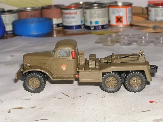 Kaťuša - ZIL 157 : Rozestavěno