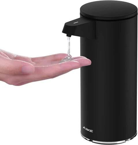 Bezdotykový dávkovač na desku AIKE 280 ml, černý