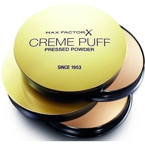 Max Factor Creme Puff Pressed Powder Pudr 42 Deep Beige 14 g