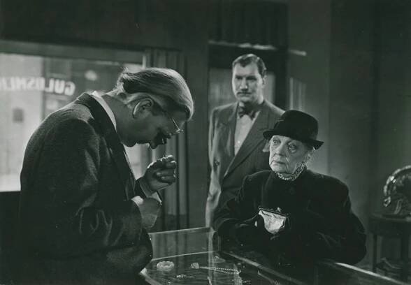 Gunnar Olsson, Hilda Borgström - Flickan från tredje raden - Z filmu