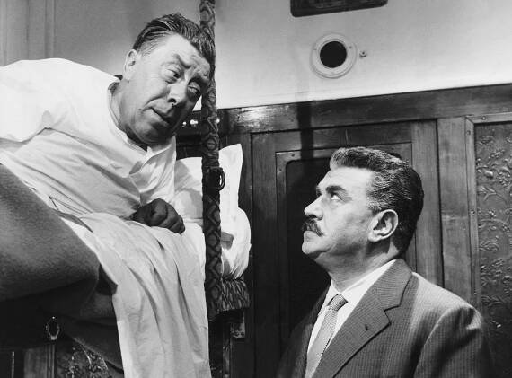 Don Camillo, Monsiňor... ale ne moc - Z filmu - Fernandel, Gino Cervi