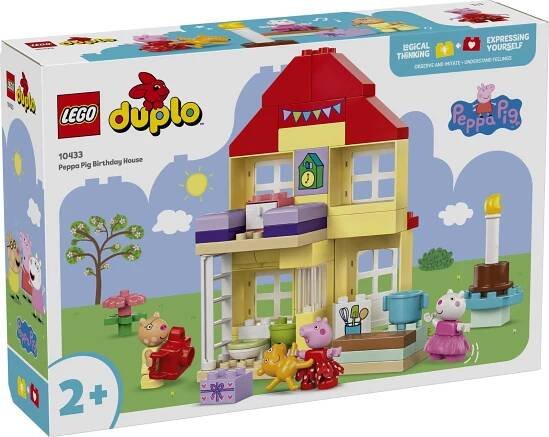 Recenze LEGO® DUPLO® Prasátko Peppa a narozeninový dům (10433) - Modrý koník