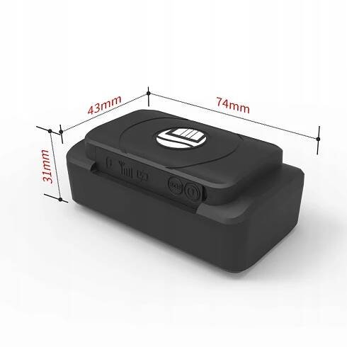 GPS LOKÁTOR TRACKER 6400 mAh, malé rozměry za 2197.00CZK - Allegro