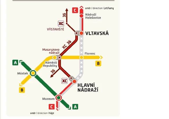 O víkendu nepojede metro mezi stanicemi Hlavní nádraží a Vltavská | PrahaIN 