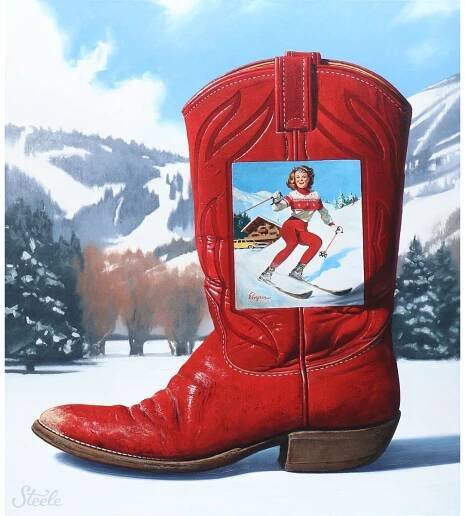 Ski Boot by Ben Steele