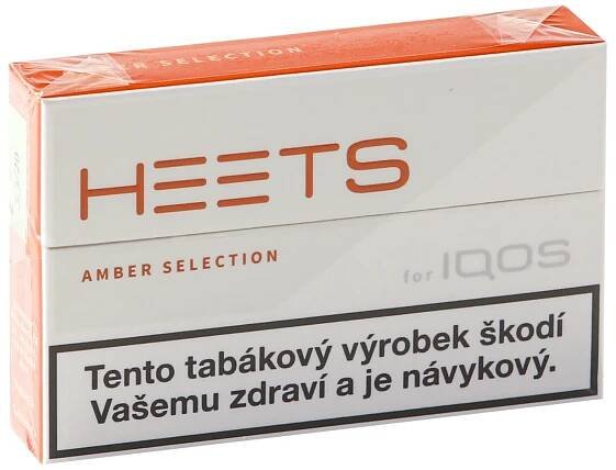 Heets Amber tabákové náplně