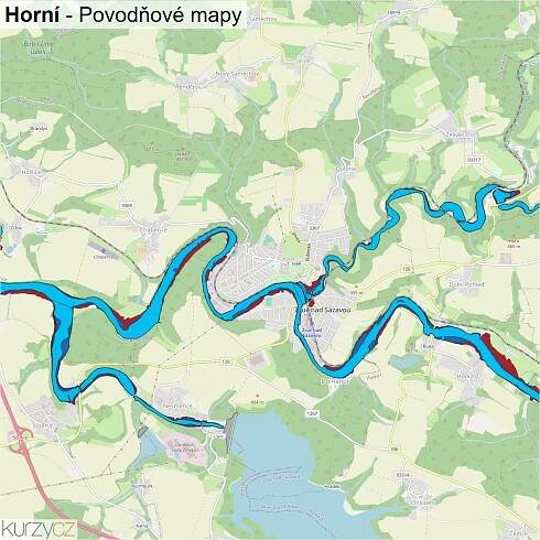 Horní - mapy | Kurzy.cz