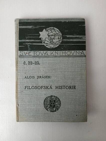 ALOIS JIRÁSEK - Č. 22-23 - FILOSOFSKÁ HISTORIE - NÁRODNÍ KNIHOVNA