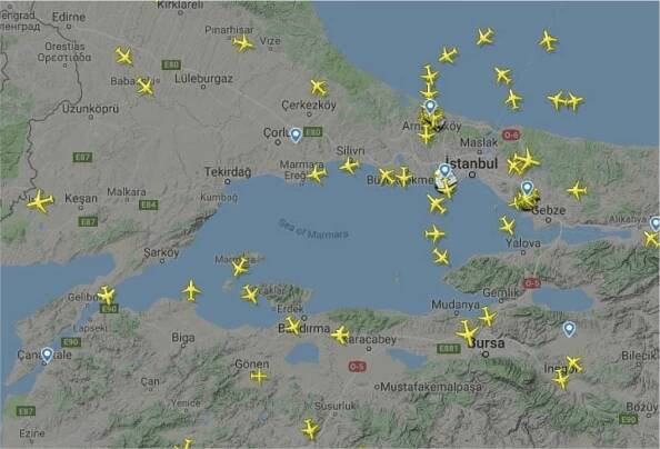 Flightradar - letadla online na interaktivní mapě - Pelipecky