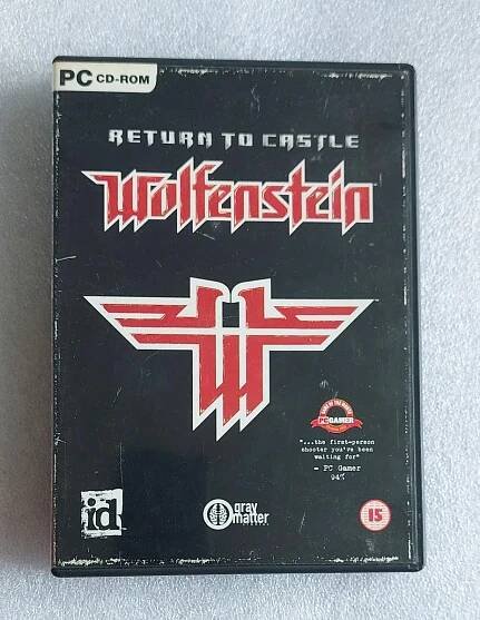 legendarni pc shooter RETURN TO CASTLE WOLFENSTEIN PC CDROM