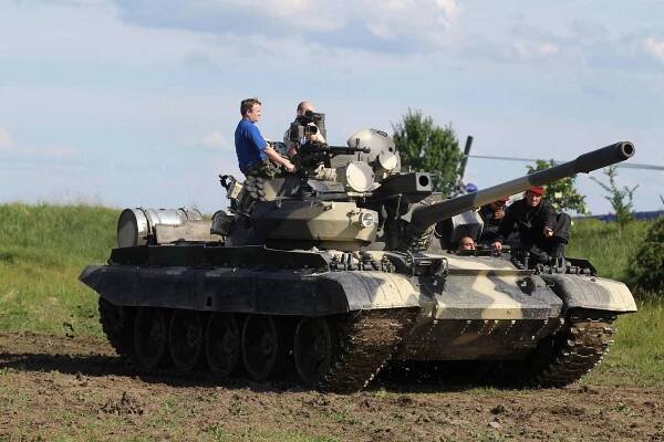 rizeni bojoveho tanku T-55 T-72 - OffRoad Action