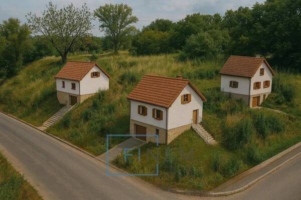 vizualizace - Prodej stavebního pozemku 1187 m², Nelahozeves - Lešany