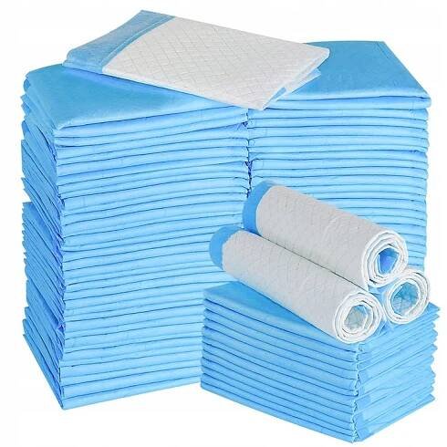 WAYLYEE Tréninkové podložky pro psy 100 ks Superabsorpční 33x45 cm