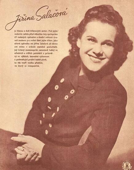 Jiřina Salačová - galerie | CS RETRO MUSIC