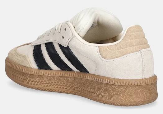 Dětské tenisky adidas Originals SAMBA XLG béžová barva, JR1634