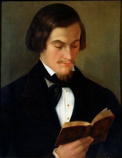 Portrét básníka Heinricha Heineho (1797-1856) 1842 od Amalia Keller