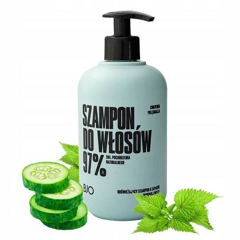 ŠAMPON pro normální vlasy přírodní HYDRATAČNÍ osvěžující BJO 500ml Typ vlasů pro všechny typy vlasů
