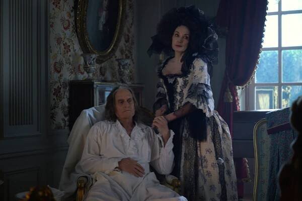 Franklin - Plíživý začátek - Z filmu - Michael Douglas, Jeanne Balibar