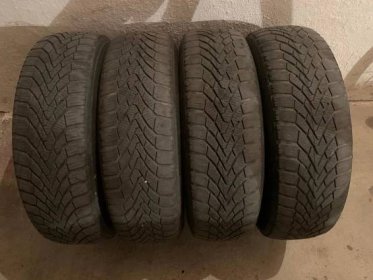 Sada 4 ks komplet zimní pneu (guma + ráfek) 165/70 R14 - Pneumatiky