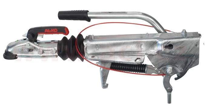 nájezdová brzda AL-KO 161S PLUS 950-1600 kg (univerz. montáž) s AK161 ORIGINÁL