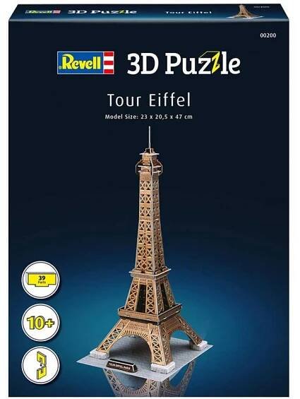 Revell 3D Puzzle - Eiffelova věž (47cm) (RVL00200) | Astra