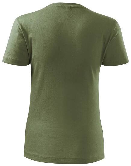Dámské triko MALFINI BASIC 134 KHAKI velikost: XS : ALTISPORT.cz