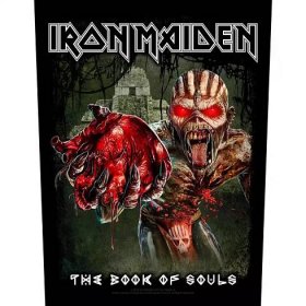 Iron Maiden: Zádová Nášivka Eddie's Heart Merch