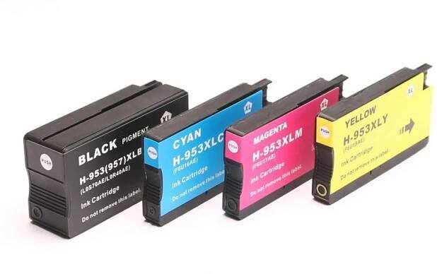 HP 953XL - kompatibilní sada CMYK barev