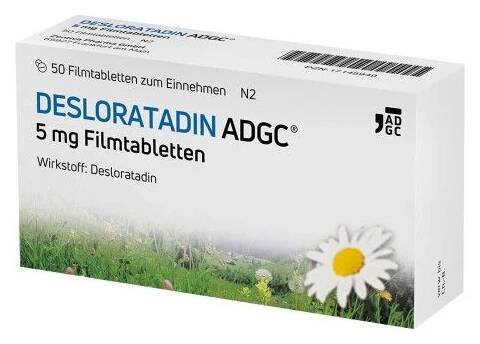 DESLORATADIN ADGC 5 mg Filmtabletten