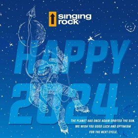 SINGING ROCK on LinkedIn: Wherever you are hanging, we wish you a happy holiday season and...