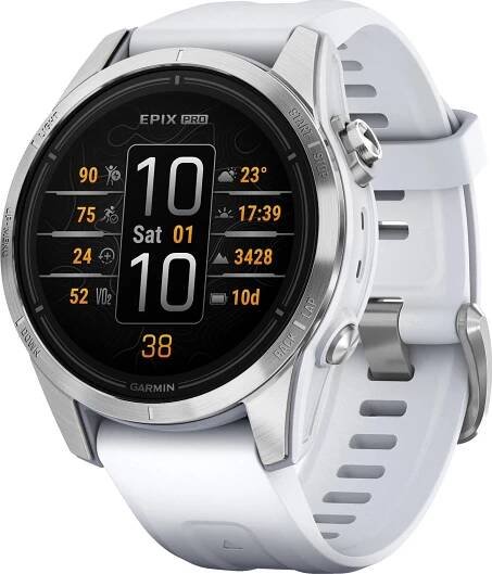 Garmin Epix Pro Gen 2 42 mm Silver/Whitestone Band