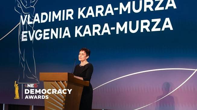 2024 Democracy Service Medal—Evgenia Kara Murza - NATIONAL ENDOWMENT FOR DEMOCRACY