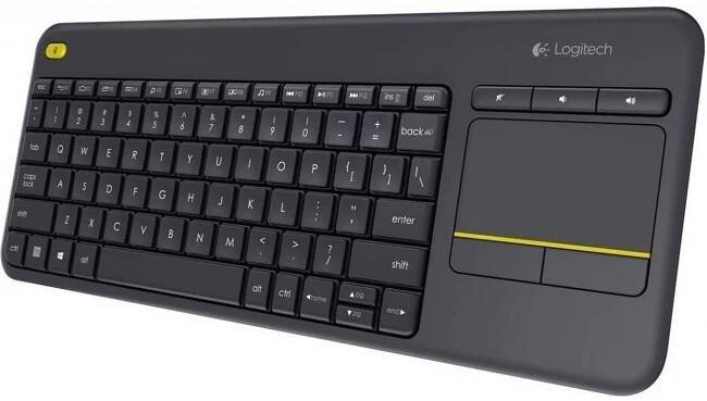 Logitech Wireless Touch Keyboard K400 Plus CZ 920-007151