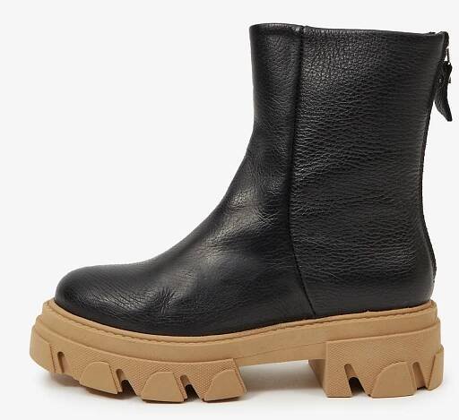 Steve Madden - Černé kožené kotníkové boty Steve Madden Maryann | ZOOT.cz