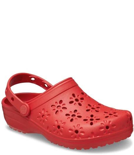 Crocs Dámské boty Chodítka Žabky Classic Floral Cut Out 210927 Clog 36-37 EAN (GTIN) 0198445118036
