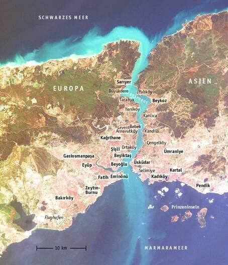 Liste der Stadtteile von Istanbul – Wikipedia