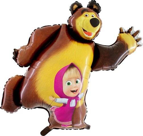 Máša a medvěd Maxi - Veda Balonky