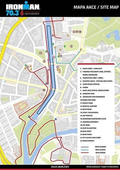 Hradec jako Havaj. Startuje slavný Ironman, z nábřeží Labe je sportovní park - iDNES.cz