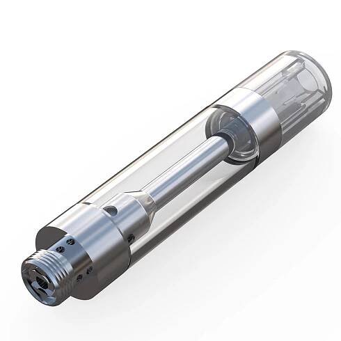 Upgraded CBD Oil Cartridge with Exclusive Diatomite Heating Core Technology Press Type Mouthpiece 1.0ml / 0.5ml