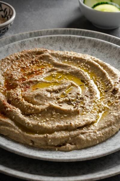 Baba Ganoush: smoky eggplant dip - Tatiana Chizganova