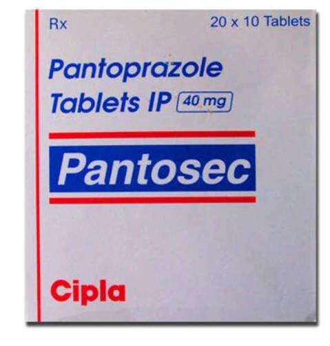PANTOSEC 40 MG 10 Tablets