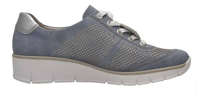 Dámska obuv RIEKER 537P2/12 BLAU F/S 8 | Rieker-eshop.sk