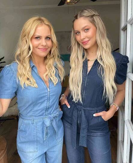 Candace Cameron Bure and Natasha Bure