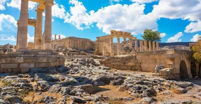Rhodos: Lindos Akropolis Vstupenka a volitelný audioprůvodce