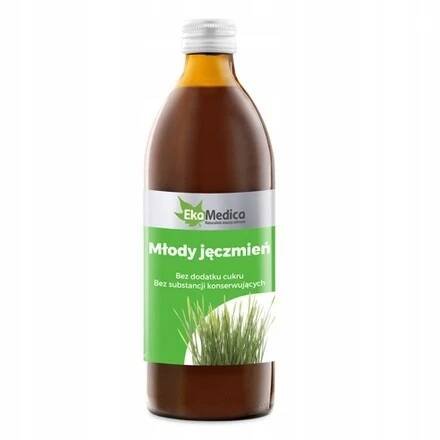 Šťáva z mladého ječmene EkaMedica 500 ml
